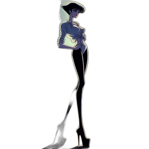 staff, robot, dress, creature transparent PNG cut-out