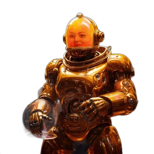 robot, staff, face, mask transparent PNG cut-out