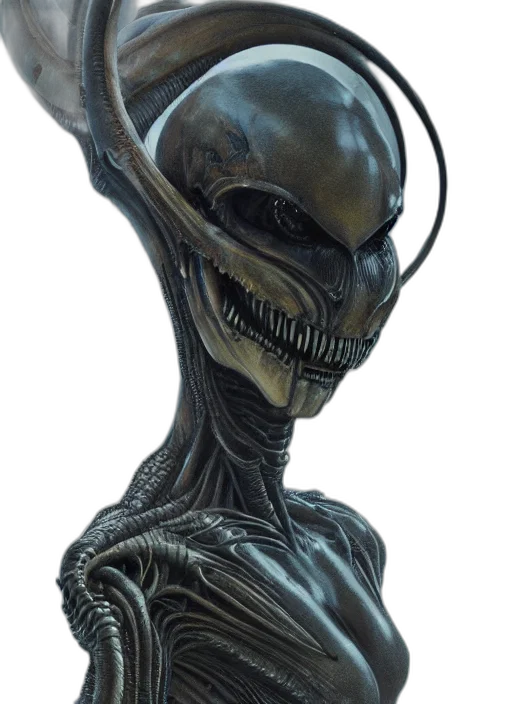 creature, mask, face, staff transparent PNG cut-out