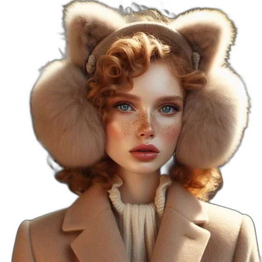 jacket, hat, face, crown transparent PNG cut-out