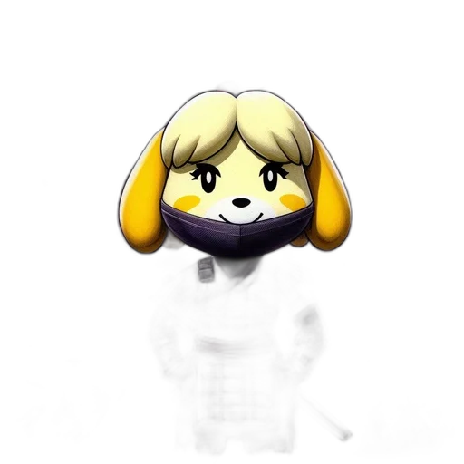 mask, staff, animal, creature transparent PNG cut-out
