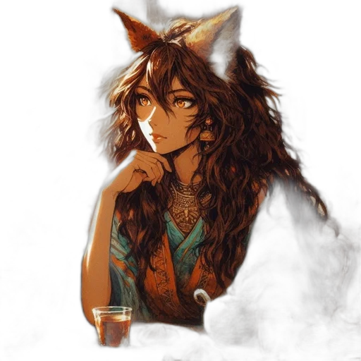 staff, mask, dragon, face transparent PNG cut-out