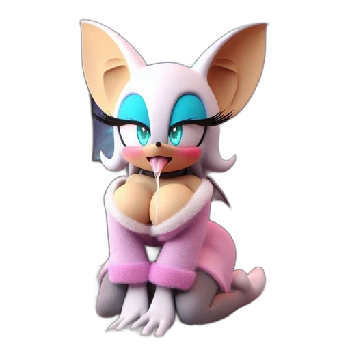 animal, creature, staff, 3d render transparent PNG cut-out