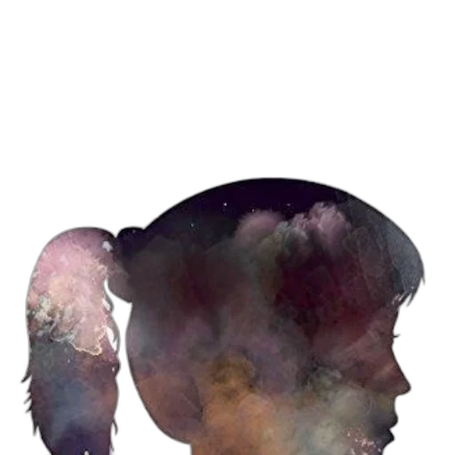 face, mask, crown, hair transparent PNG cut-out