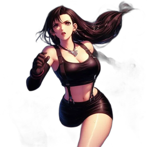 concept art, fantasy art, comic book art, anime transparent PNG cut-out
