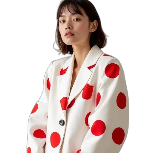 jacket, dress, umbrella, red transparent PNG cut-out