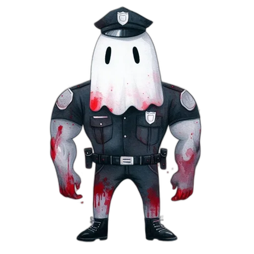 robot, jacket, mask, creature transparent PNG cut-out