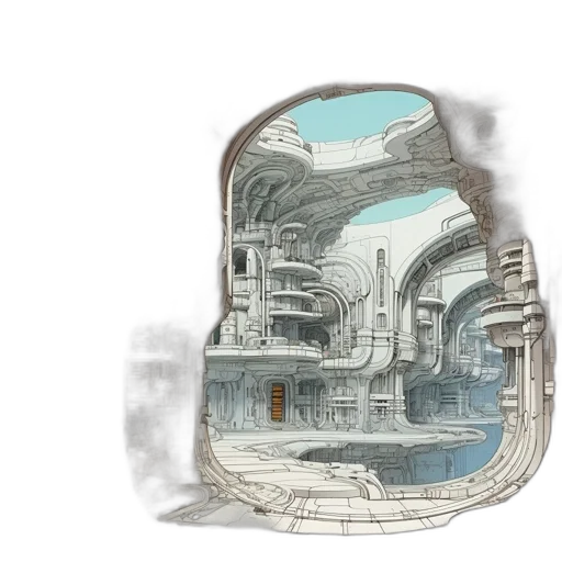 concept art, 3d render, photorealistic, fantasy art transparent PNG cut-out