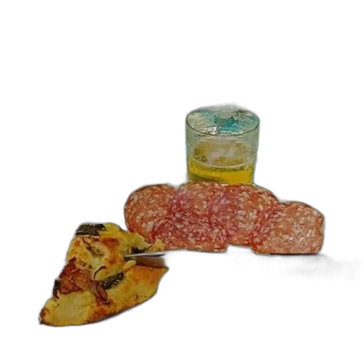 food, crown, photorealistic, plate transparent PNG cut-out