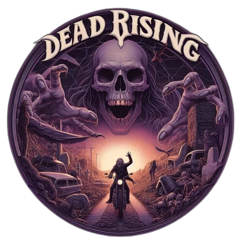 concept art, dark, circular, scene transparent PNG cut-out
