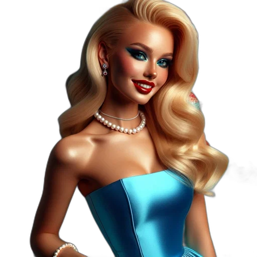 jewelry, dress, photorealistic, cartoon transparent PNG cut-out