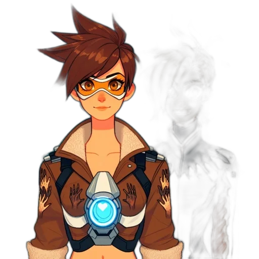 staff, jacket, mask, concept art transparent PNG cut-out