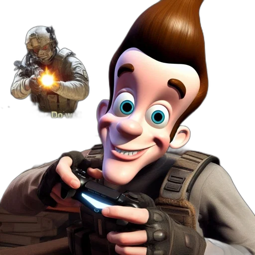 weapon, face, creature, robot transparent PNG cut-out