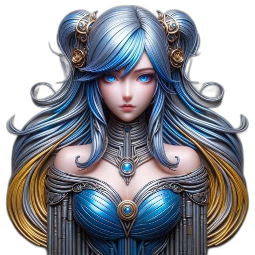 jewelry, face, crown, fantasy art transparent PNG cut-out