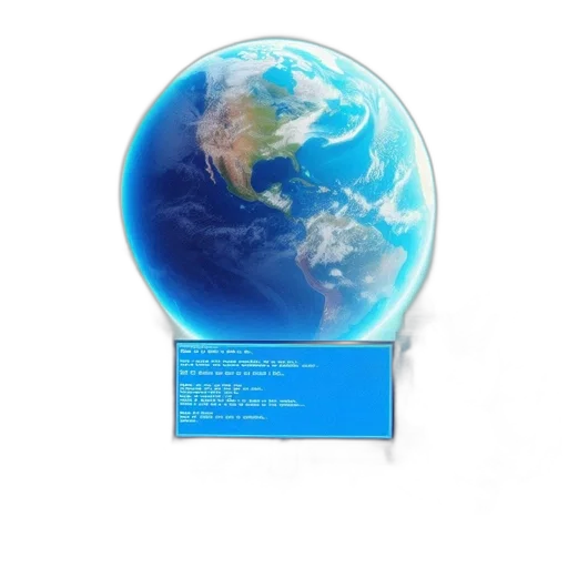 staff, 3d render, blue, futuristic transparent PNG cut-out