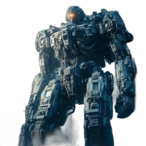 robot, weapon, creature, concept art transparent PNG cut-out