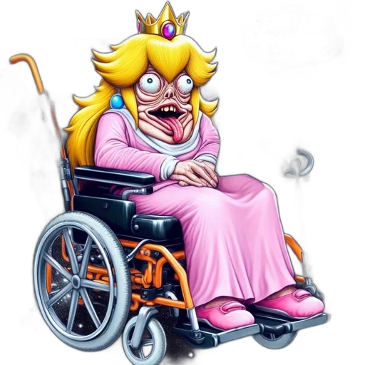 crown, staff, animal, dress transparent PNG cut-out