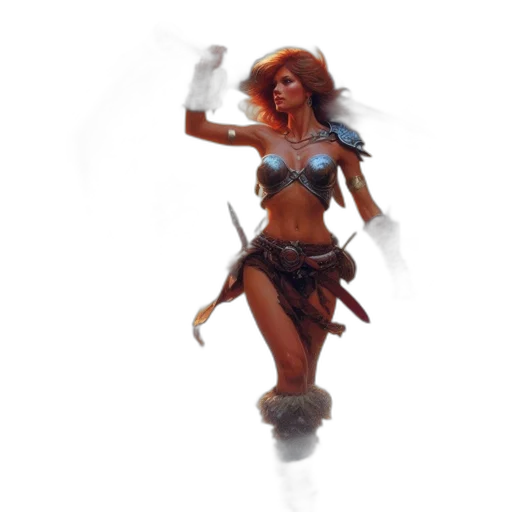 staff, concept art, fantasy art, 3d render transparent PNG cut-out