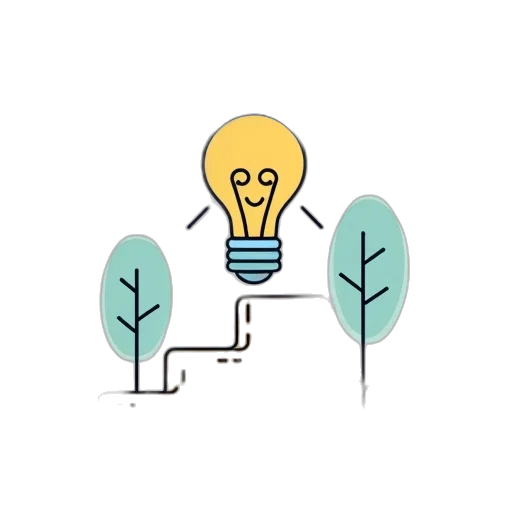 personal, growth, linear, icon transparent PNG cut-out