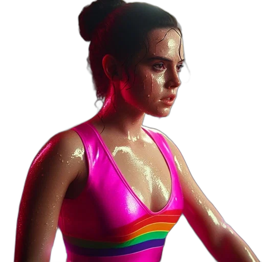 dress, jacket, cyberpunk, concept art transparent PNG cut-out