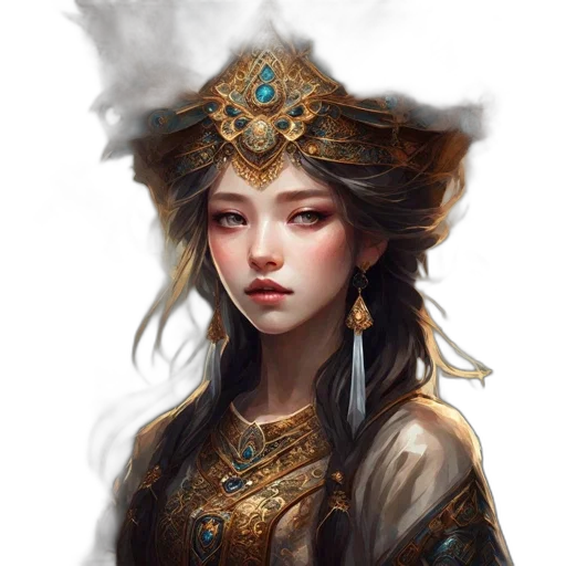 crown, face, mask, jewelry transparent PNG cut-out