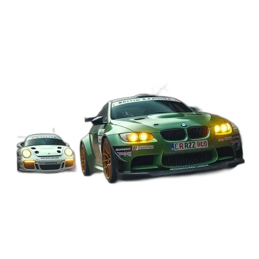 car, weapon, 3d render, concept art transparent PNG cut-out