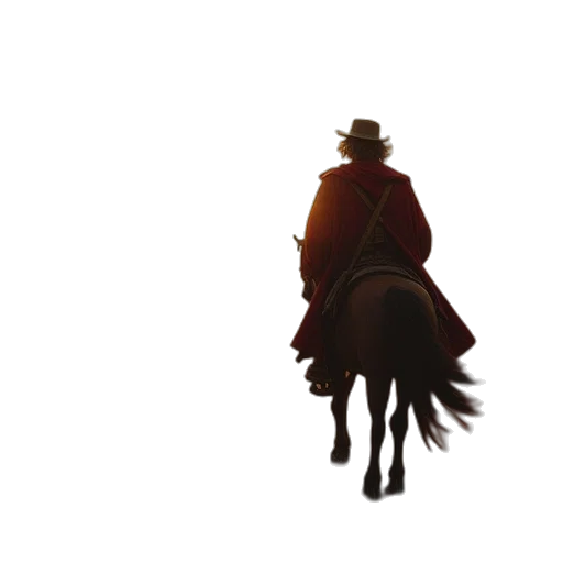 hat, jacket, animal, staff transparent PNG cut-out