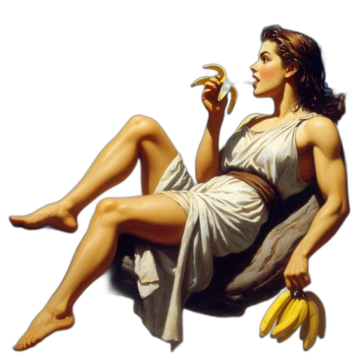 food, photorealistic, oil painting, concept art transparent PNG cut-out