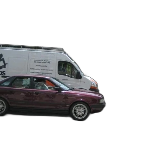 car, staff, 3d render, maroon transparent PNG cut-out