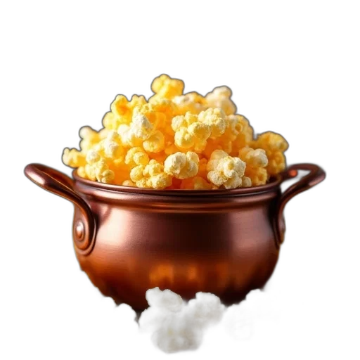 food, crown, 3d render, photorealistic transparent PNG cut-out