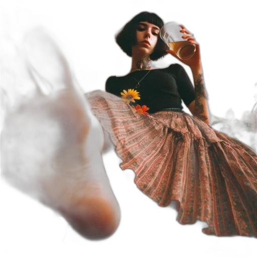 dress, concept art, outer space, underwater transparent PNG cut-out