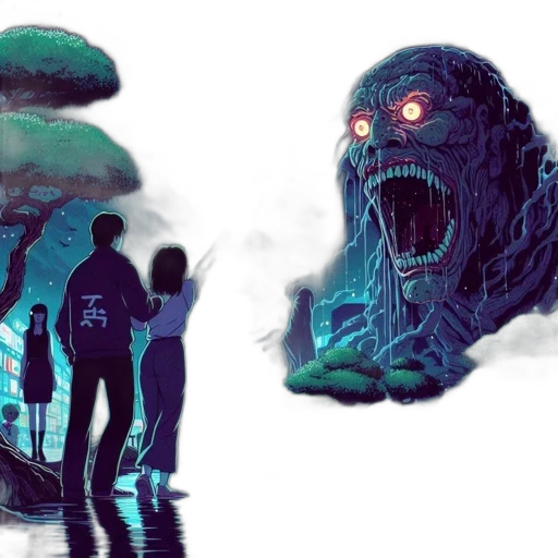creature, concept art, comic book art, fantasy art transparent PNG cut-out
