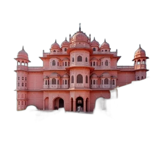 building, crown, jewelry, staff transparent PNG cut-out