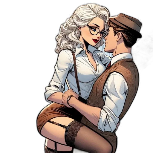 comic book art, cartoon, concept art, pixel art transparent PNG cut-out