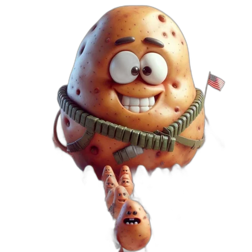 food, robot, weapon, creature transparent PNG cut-out
