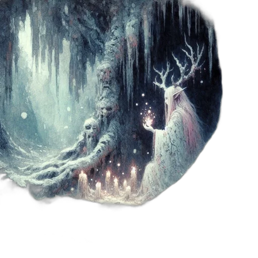 creature, crown, tree, animal transparent PNG cut-out