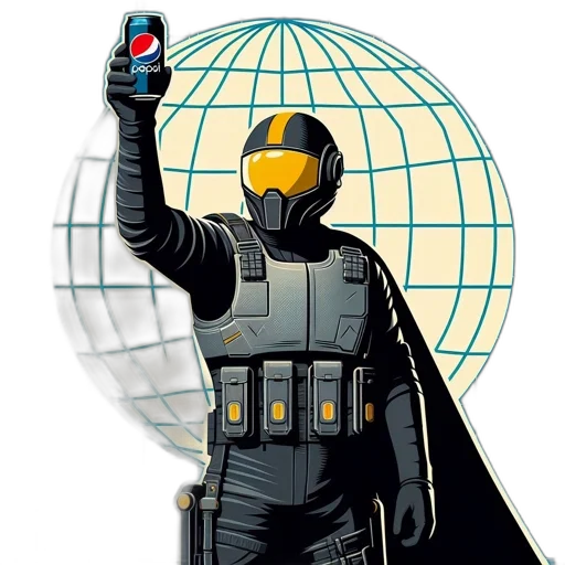 robot, comic book art, concept art, pixel art transparent PNG cut-out
