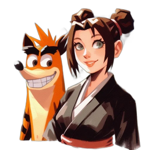 staff, concept art, anime, cartoon transparent PNG cut-out