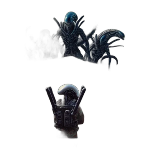 mask, creature, robot, concept art transparent PNG cut-out
