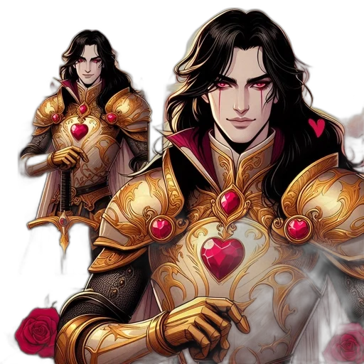 fantasy art, concept art, comic book art, pixel art transparent PNG cut-out
