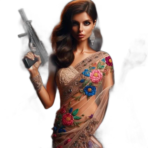 dress, weapon, concept art, photorealistic transparent PNG cut-out