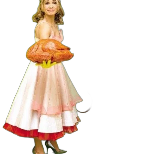 dress, photorealistic, concept art, cartoon transparent PNG cut-out