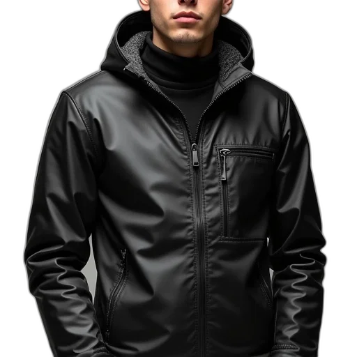 jacket, photorealistic, ayao, men transparent PNG cut-out