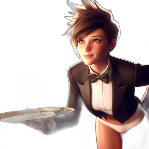 staff, food, robot, dress transparent PNG cut-out