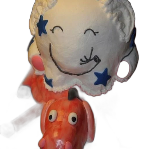 mask, staff, face, creature transparent PNG cut-out