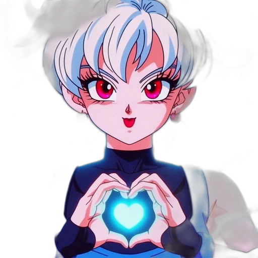 face, anime, pixel art, watercolor transparent PNG cut-out