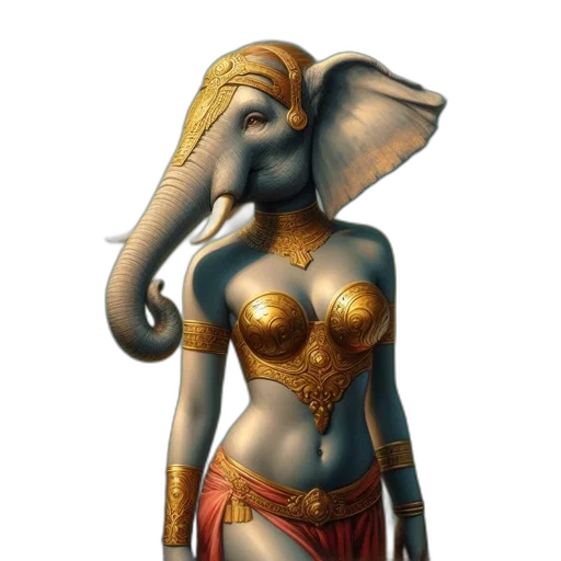 mask, jewelry, fantasy art, concept art transparent PNG cut-out