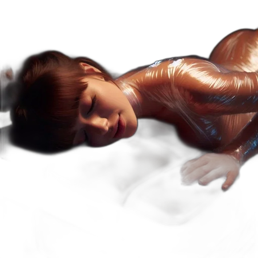 creature, robot, dress, hair transparent PNG cut-out