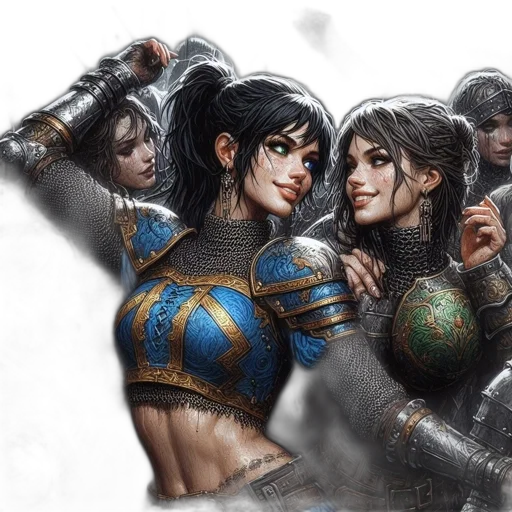 sword, fantasy art, concept art, comic book art transparent PNG cut-out
