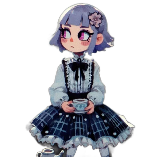 dress, robot, staff, food transparent PNG cut-out